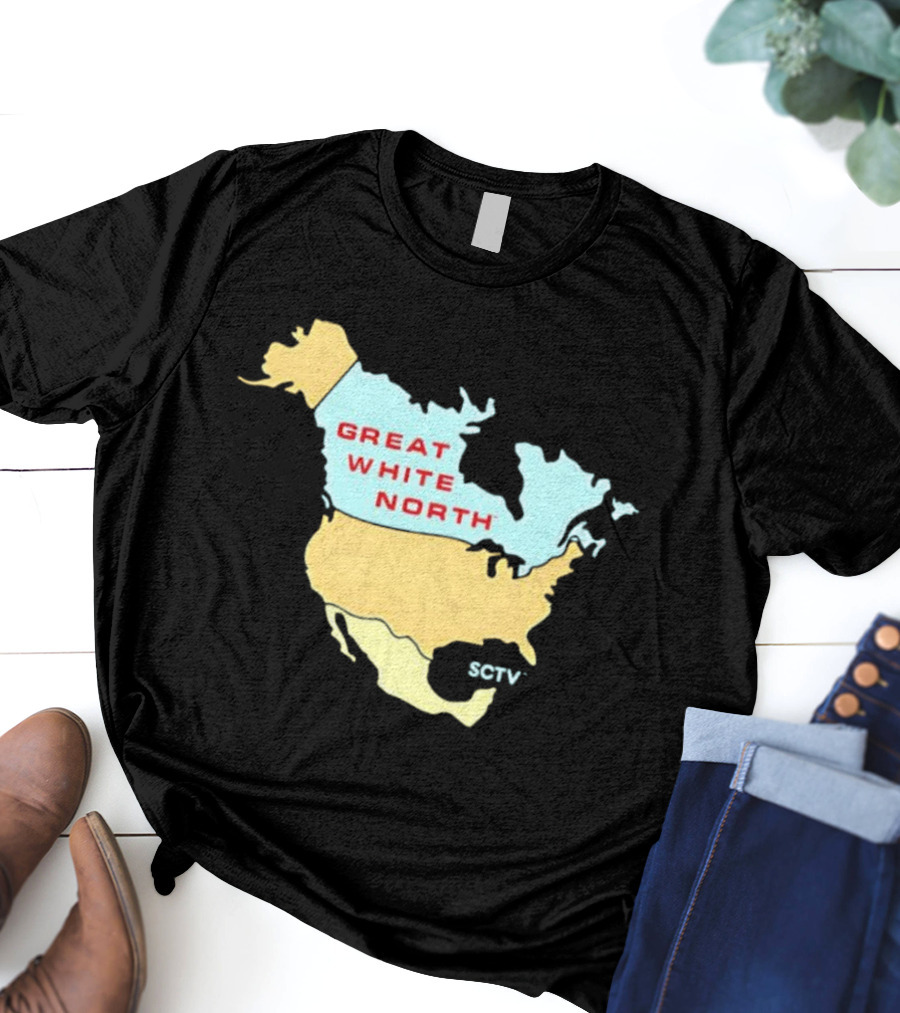 SCTV Great White North Map T-Shirt