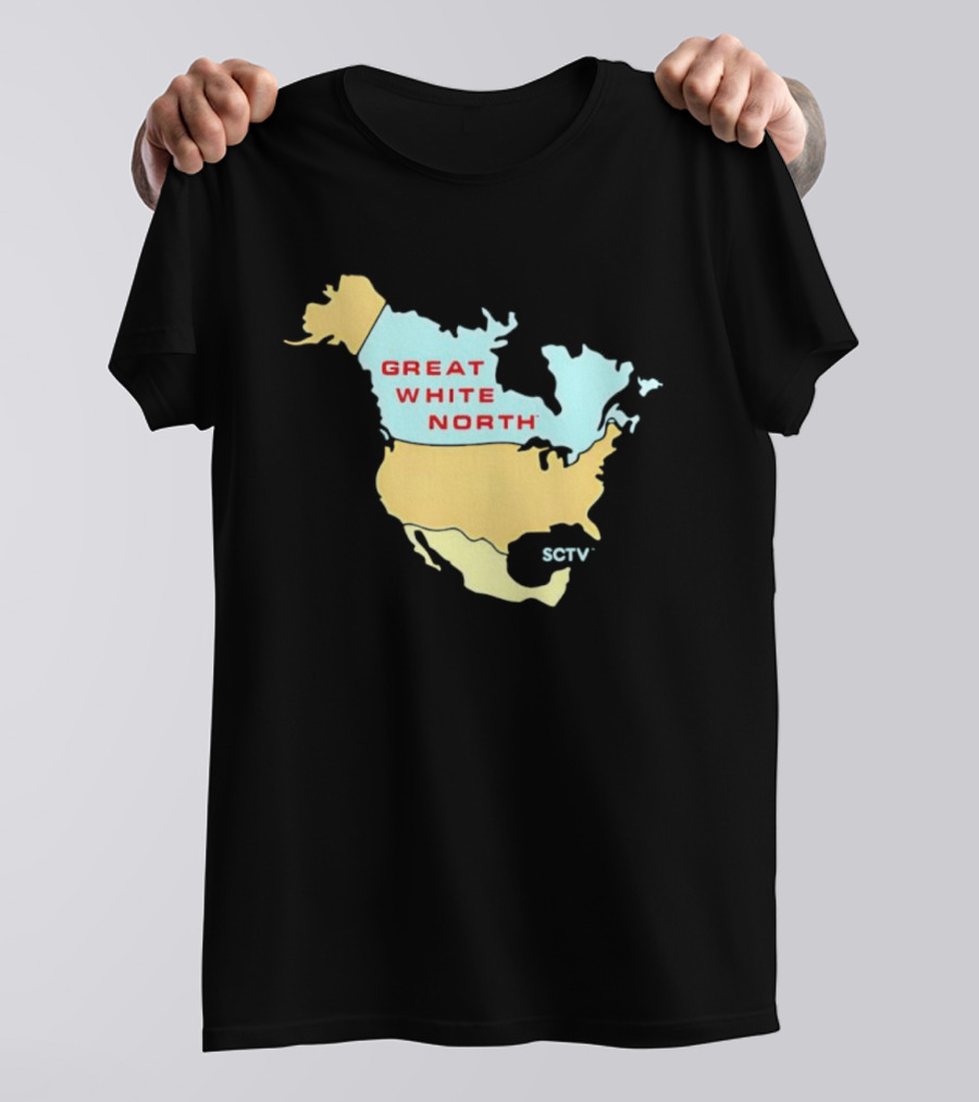 SCTV Great White North Map T-Shirt