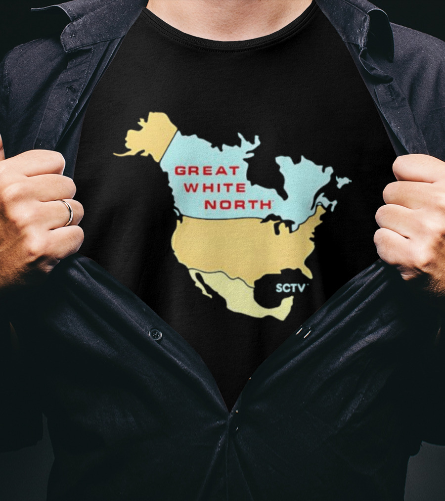 SCTV Great White North Map T-Shirt