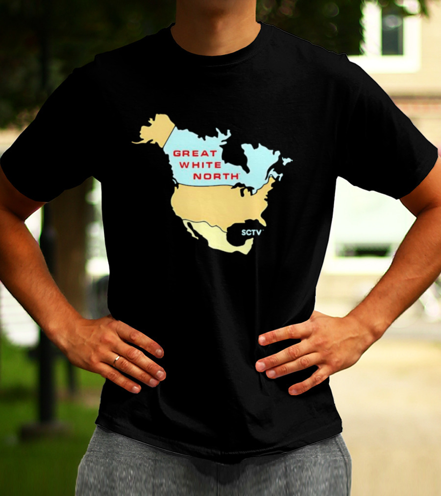 SCTV Great White North Map T-Shirt