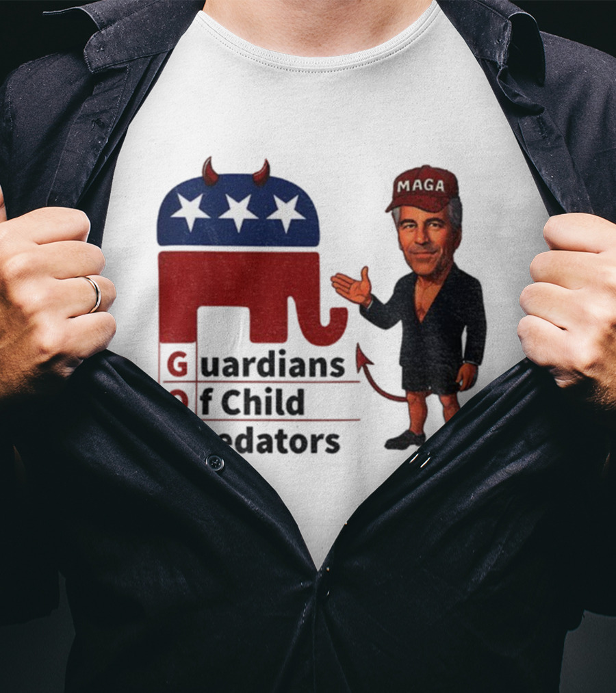 GOP Guardians Of Child Predators Anti MAGA Anti Trump T-Shirt