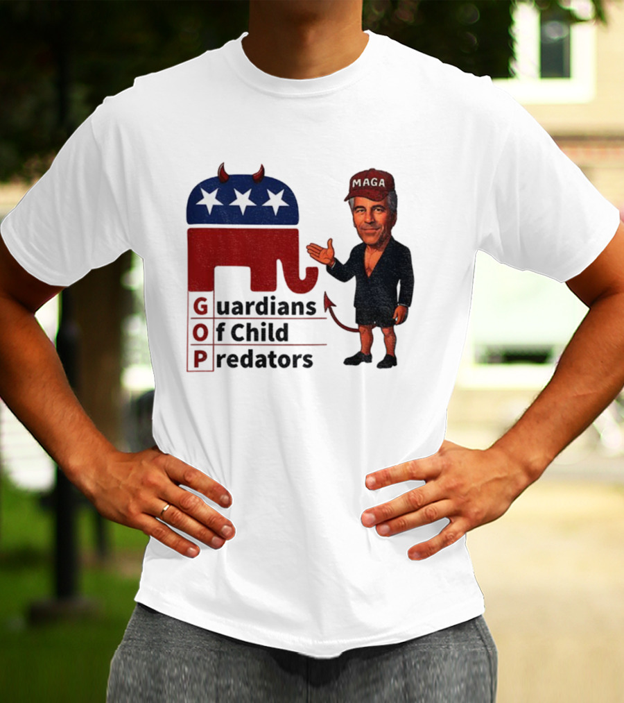 GOP Guardians Of Child Predators Anti MAGA Anti Trump T-Shirt