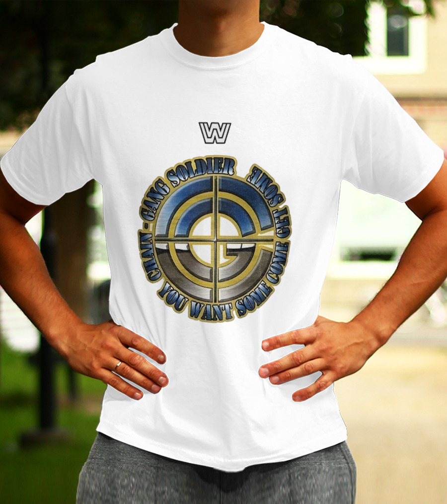 WWE Chain Gang Soldier You Want Some Come Get Some T-Shirt