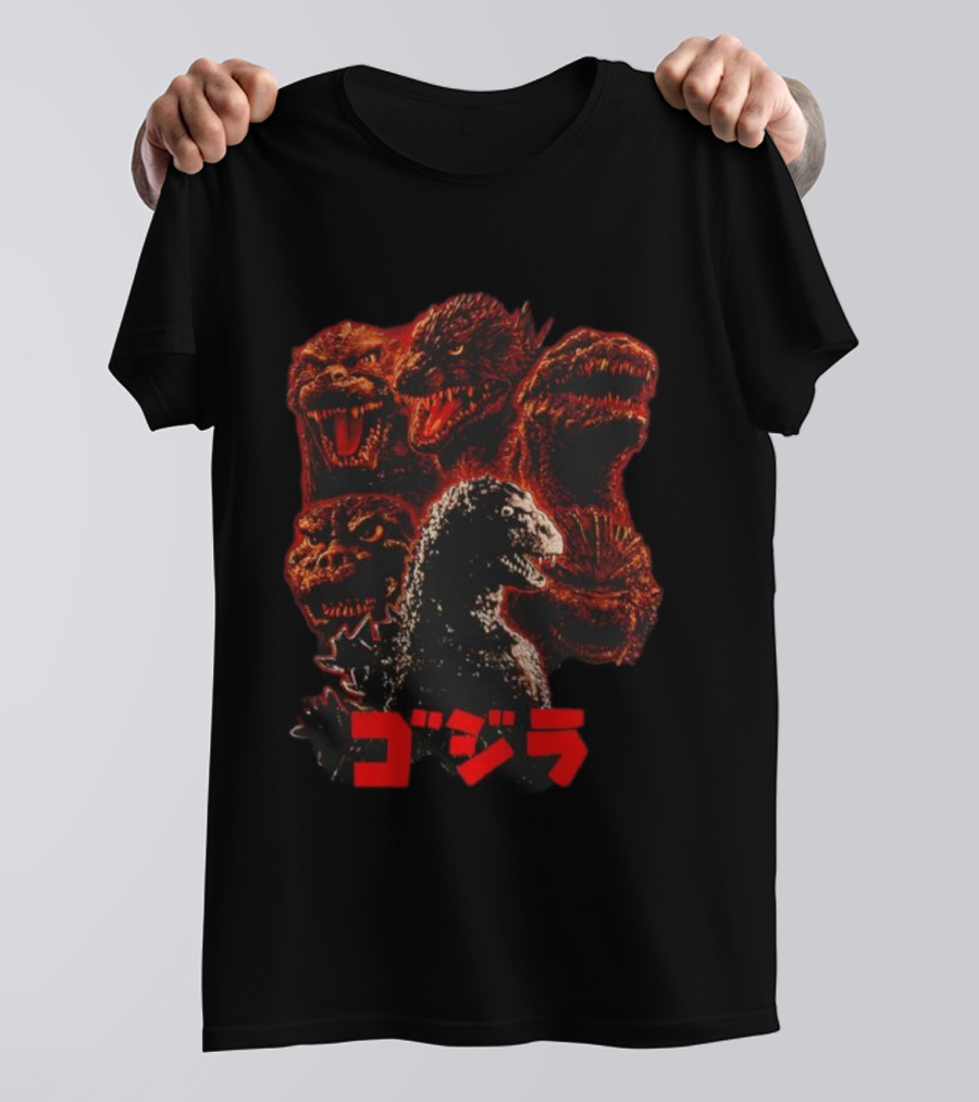 Godzilla 70th Anniversary Kaiju Collection Mineral Wash T-Shirt