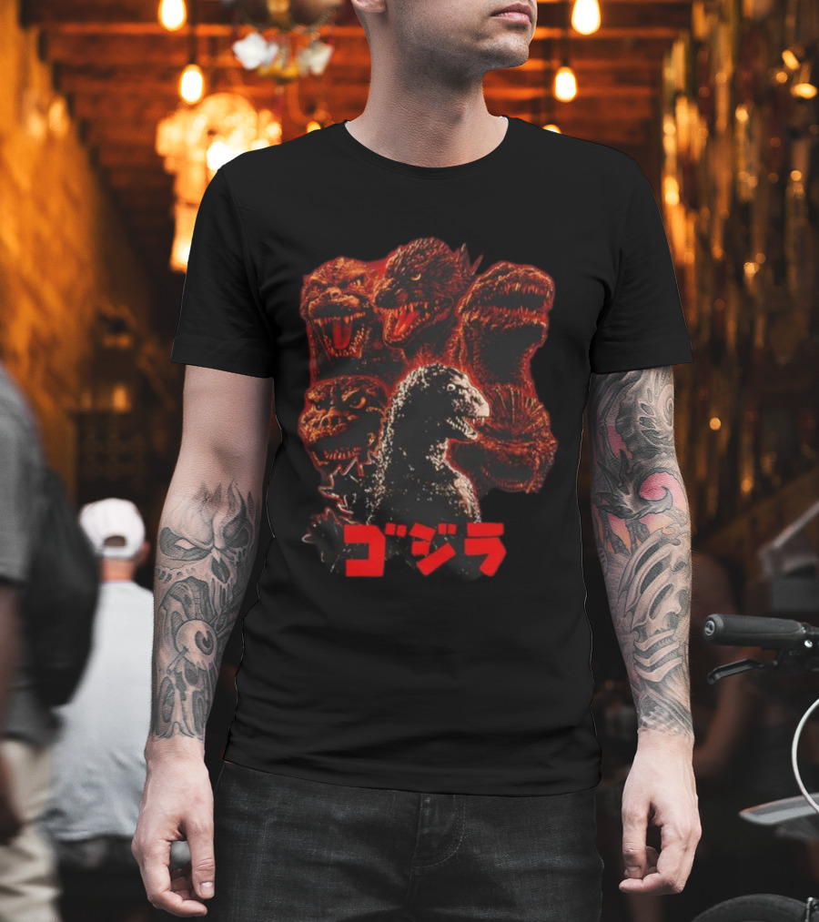 Godzilla 70th Anniversary Kaiju Collection Mineral Wash T-Shirt