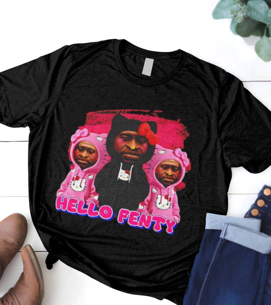 Hello Kitty Fenty Funny Graphic T-Shirt