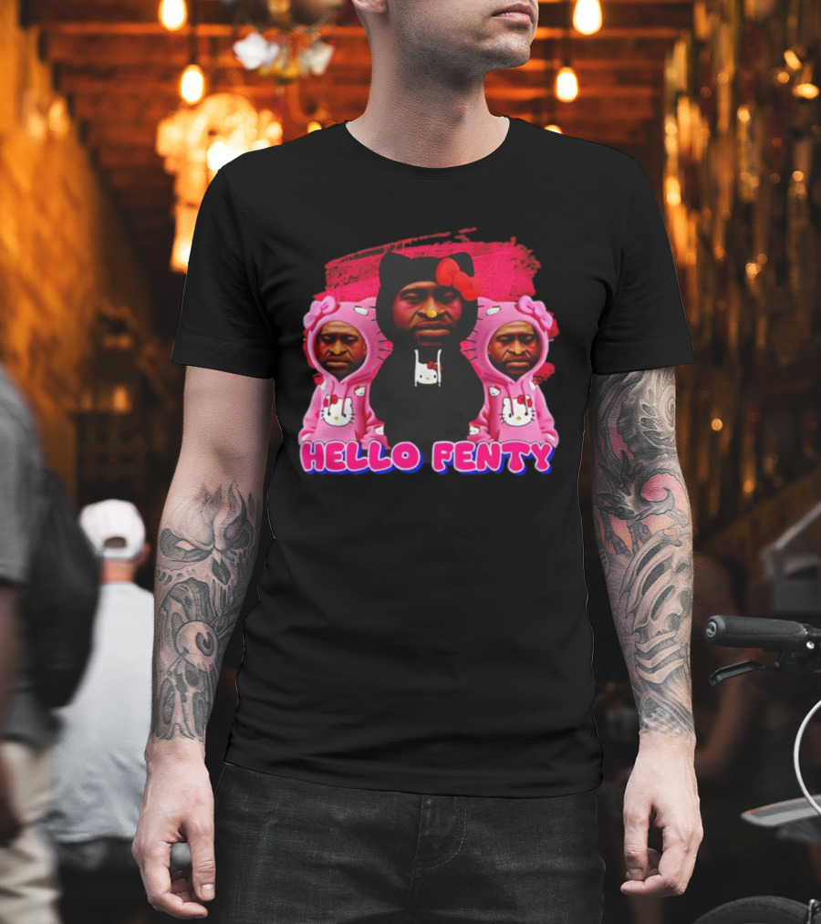 Hello Kitty Fenty Funny Graphic T-Shirt