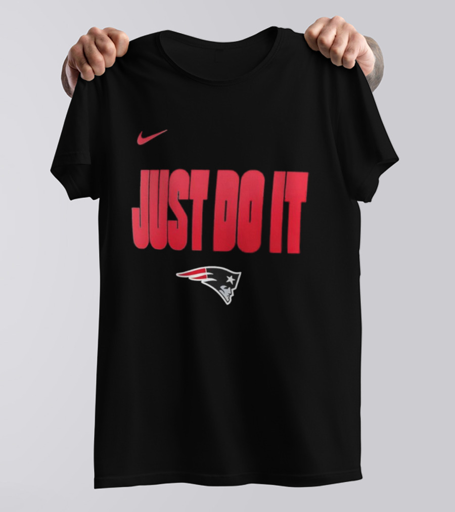 Nike New England Patriots Just Do It 2025 T-Shirt