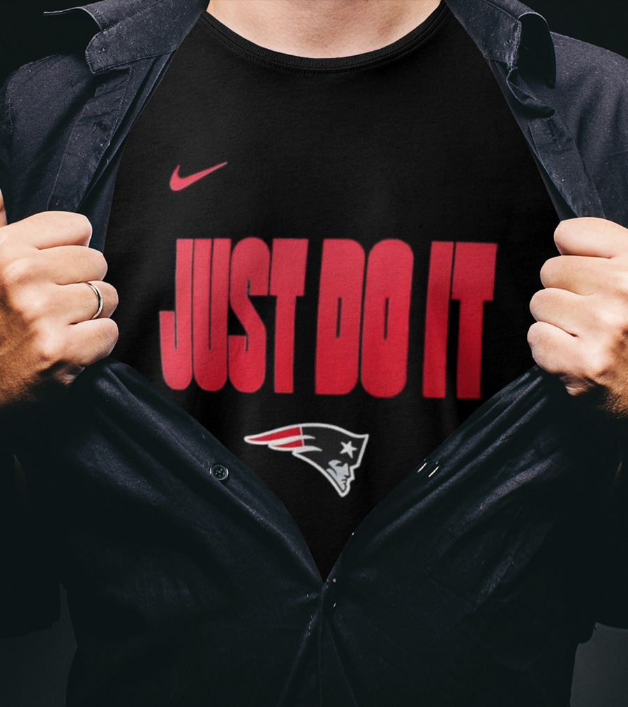 Nike New England Patriots Just Do It 2025 T-Shirt
