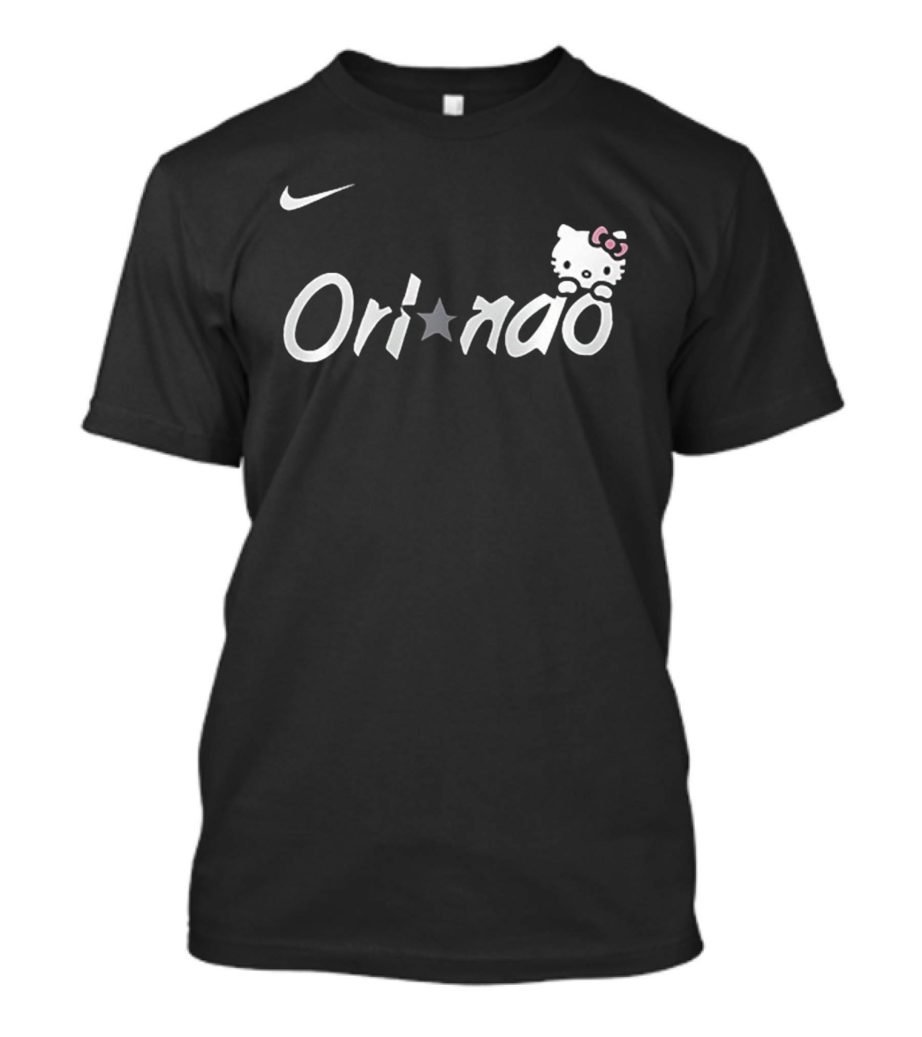 Orlando Magic Nike Hello Kitty Christmas Collaboration T-Shirt