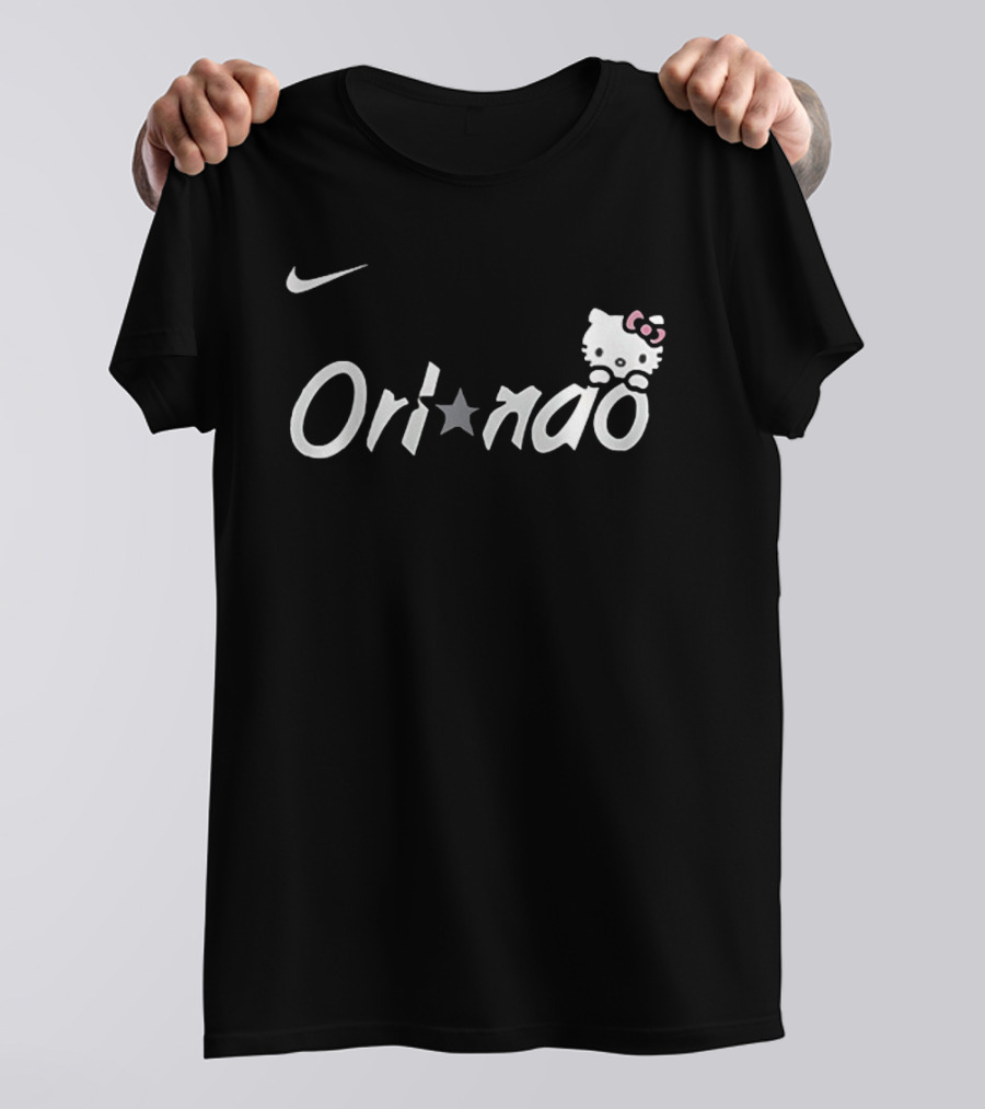 Orlando Magic Nike Hello Kitty Christmas Collaboration T-Shirt