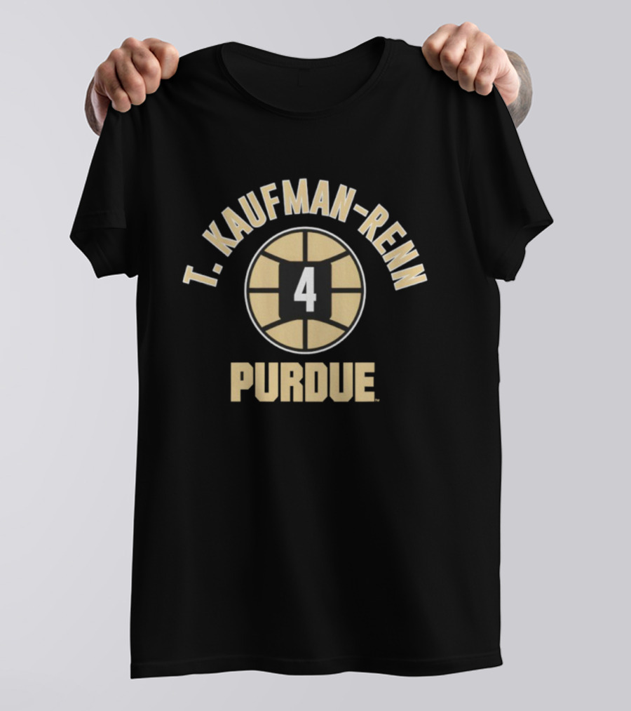 Purdue Basketball T. Kaufman-Renn 4 T-Shirt