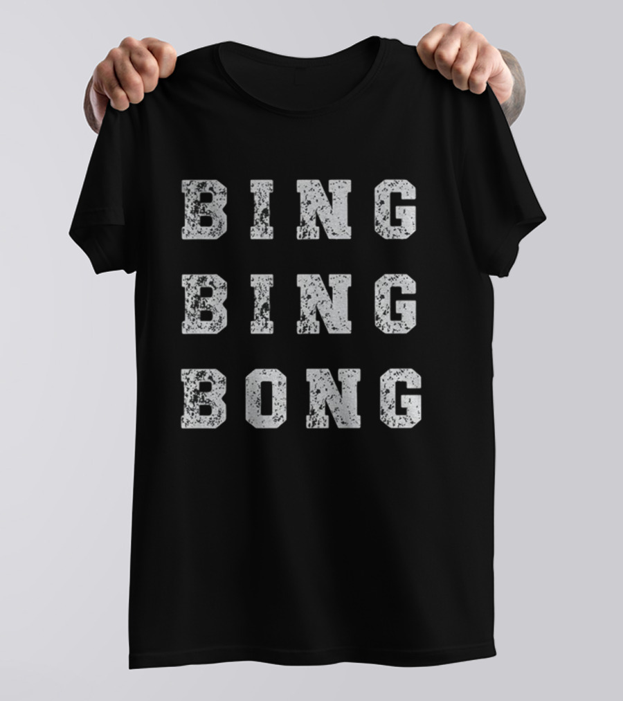 Bing Bing Bong Joe Jonas Meme Jonas Brothers Vintage Grunge Style T-Shirt