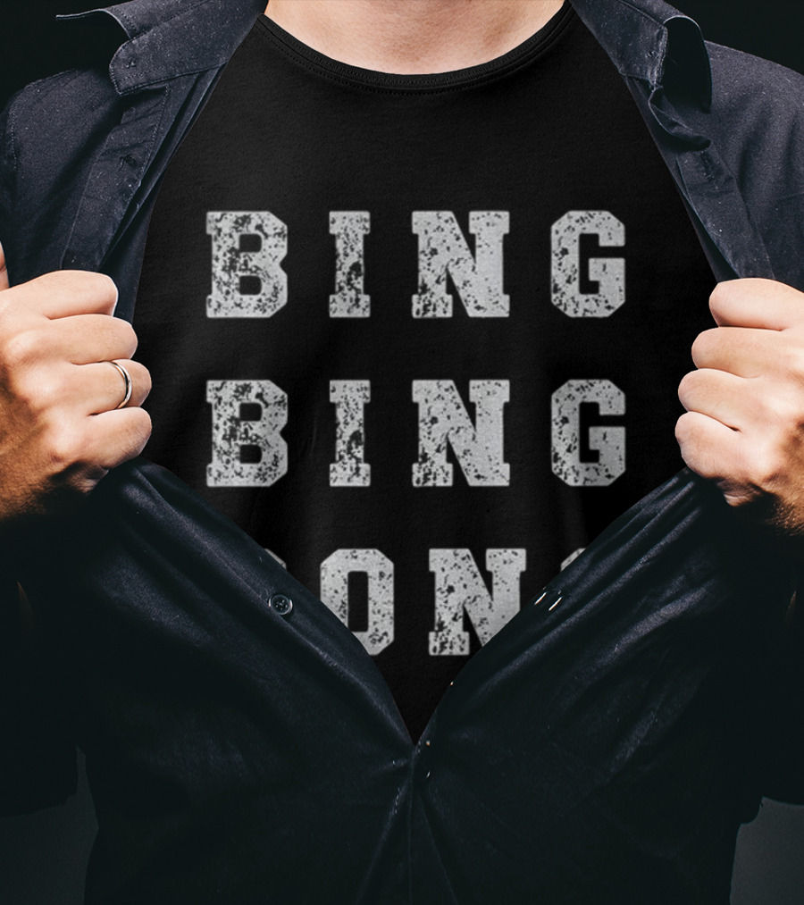 Bing Bing Bong Joe Jonas Meme Jonas Brothers Vintage Grunge Style T-Shirt