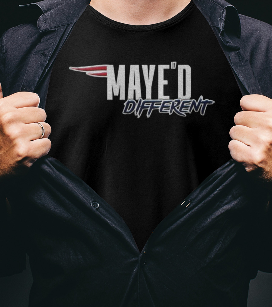 Maye'd Different Drake Maye New England Patriots NFL Football 2025 T-Shirt