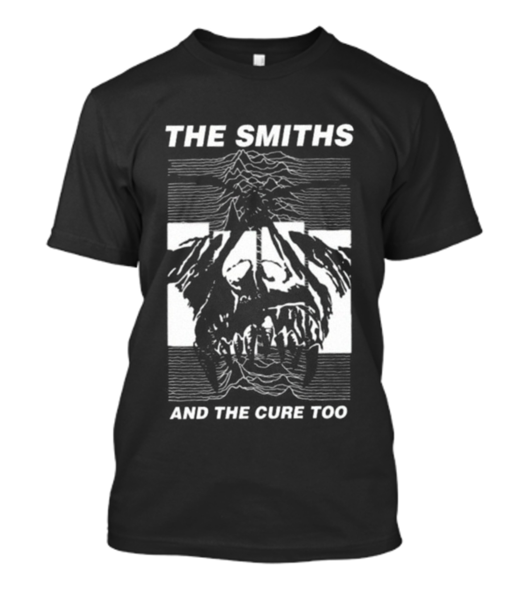 Motorhead The Smiths The Cure Too Pretty Hate Machine All The Bands T-Shirt