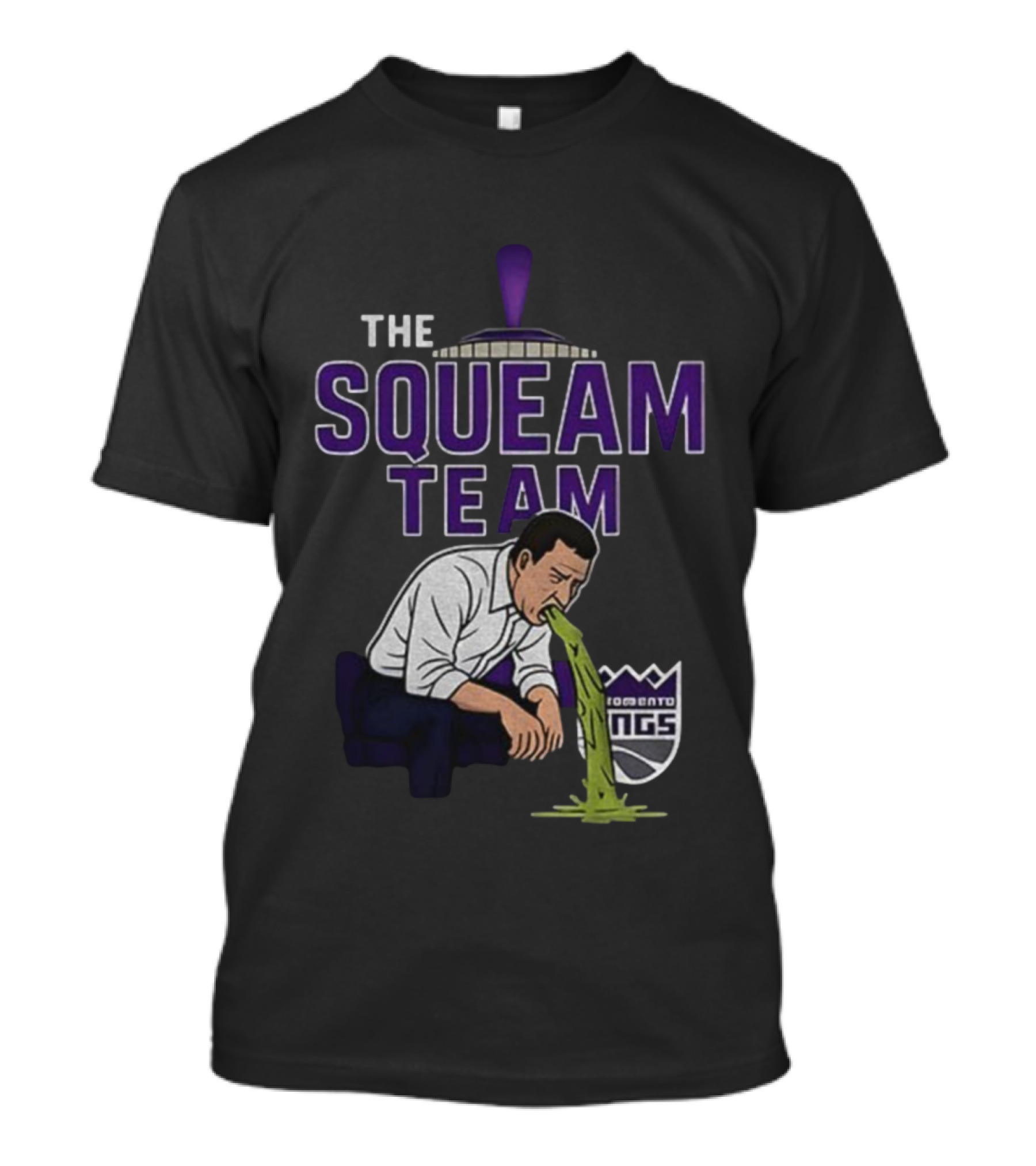 Sacramento Kings The Squeam Team Basketball 2025 T-Shirt