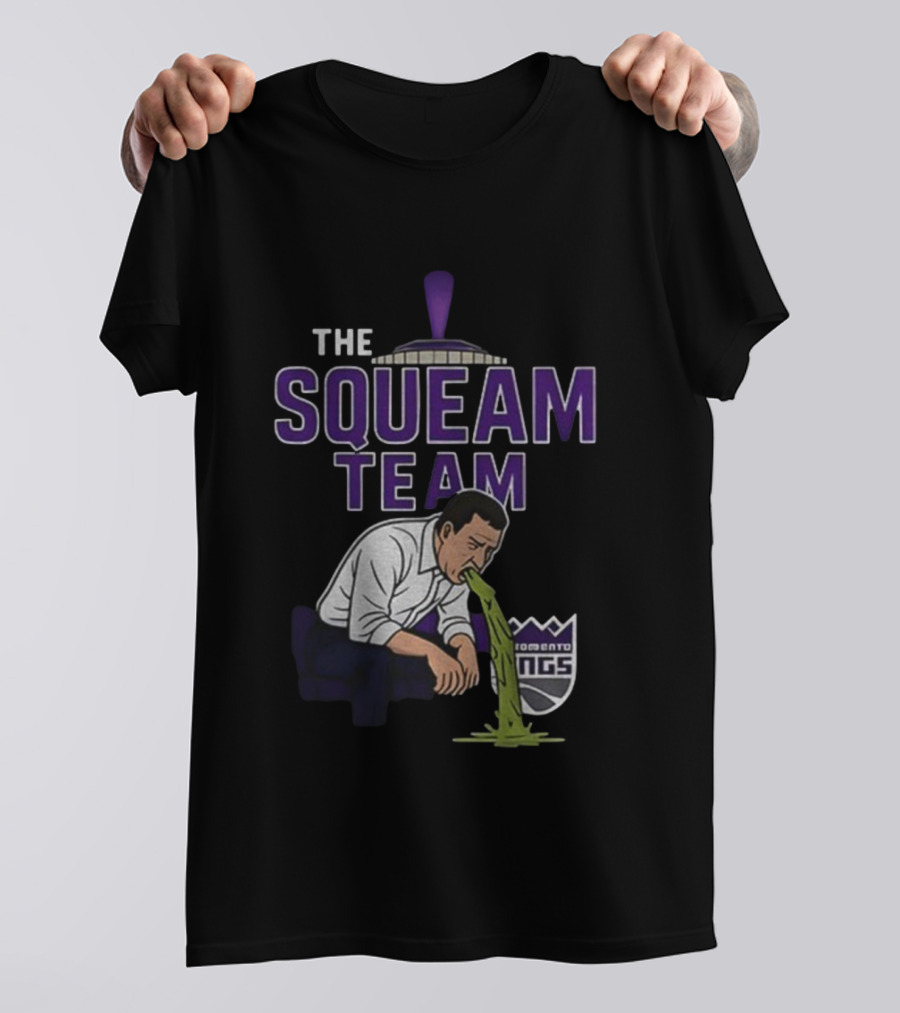 Sacramento Kings The Squeam Team Basketball 2025 T-Shirt