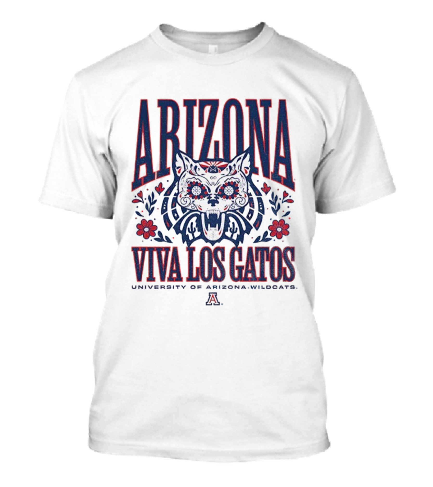 Arizona Wildcats Viva Los Gatos University Of Arizona Wildcats T-Shirt