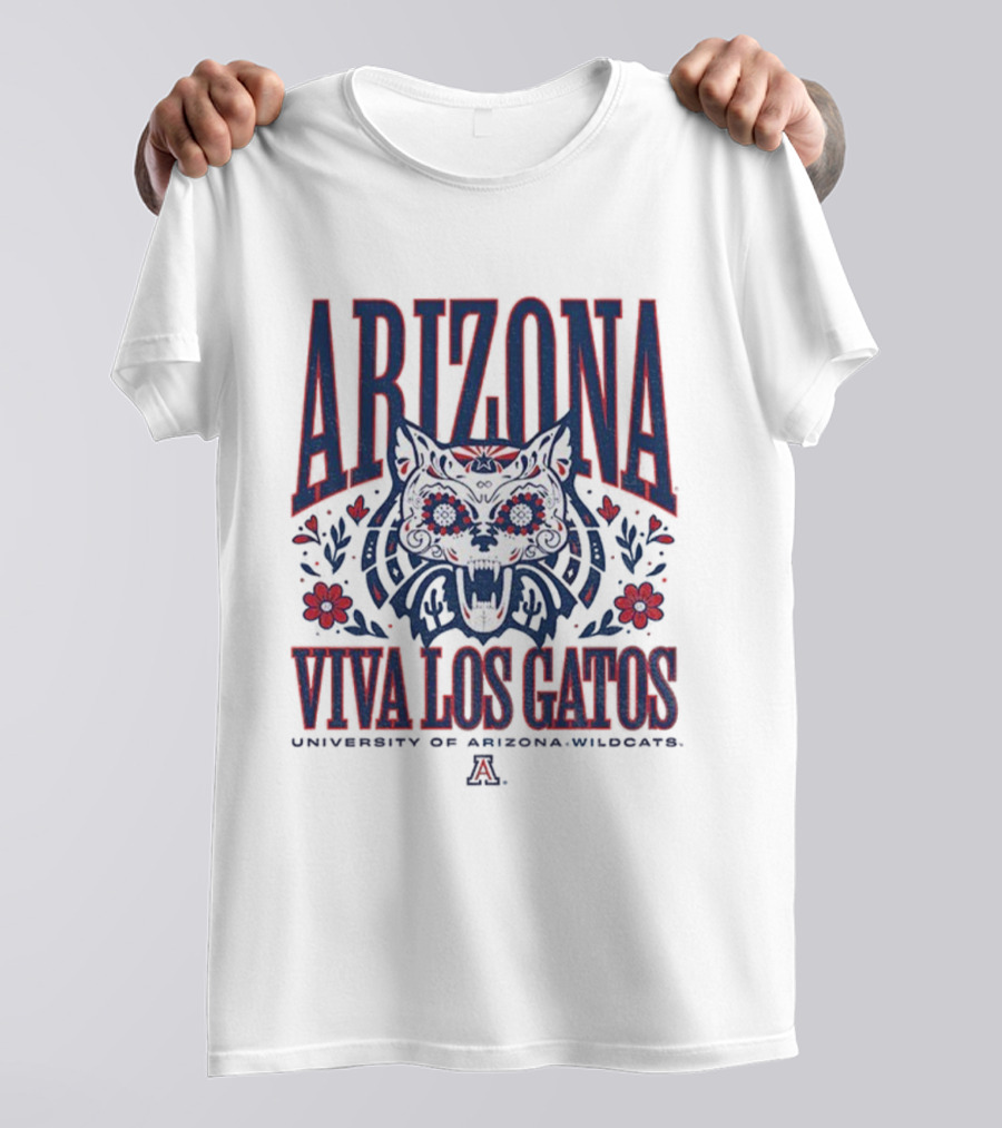 Arizona Wildcats Viva Los Gatos University Of Arizona Wildcats T-Shirt