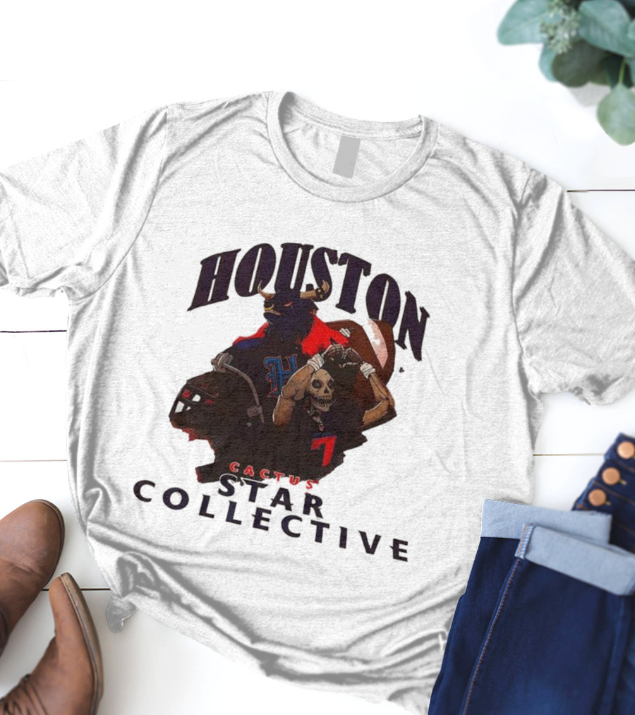 Houston Texans Cactus Star Collective NFL Matchup Theme T-Shirt