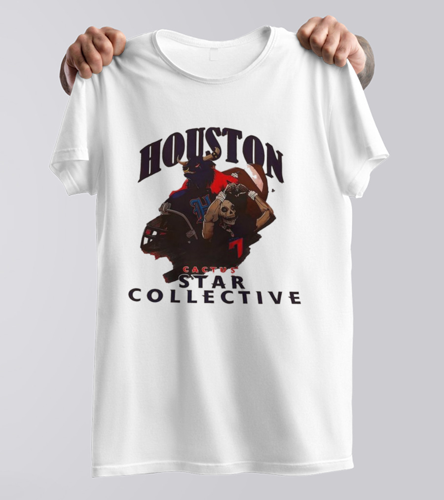 Houston Texans Cactus Star Collective NFL Matchup Theme T-Shirt