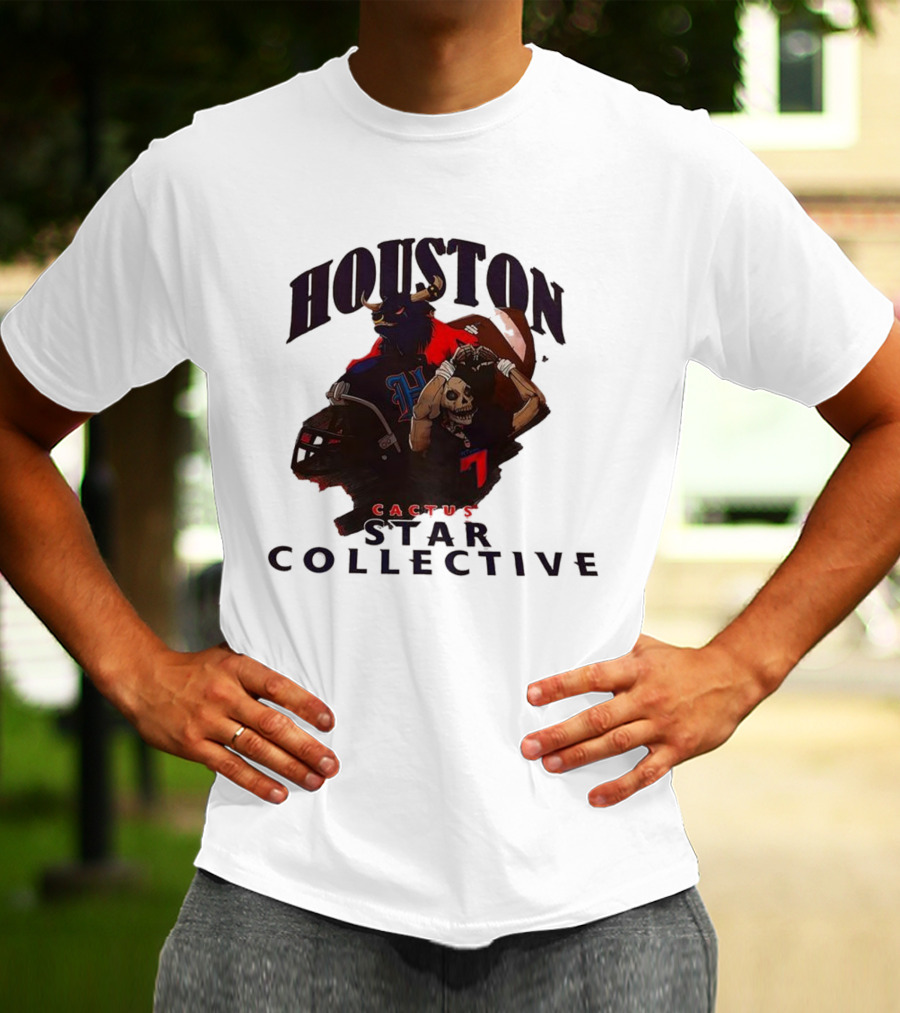 Houston Texans Cactus Star Collective NFL Matchup Theme T-Shirt
