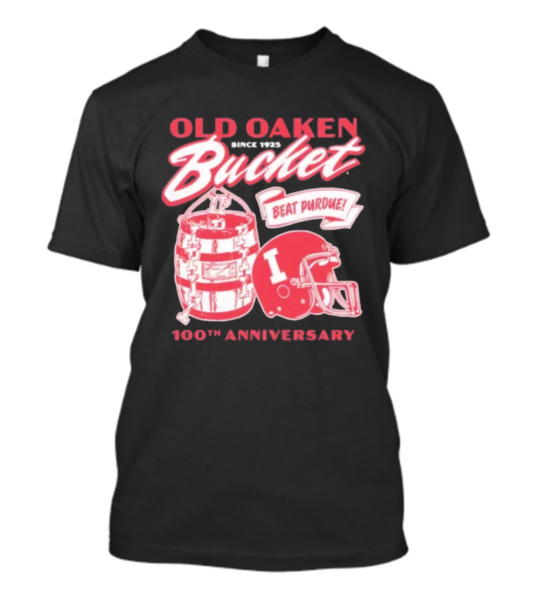 Old Oaken Bucket Since 1925 Beat Purdue 100th Anniversary Indiana Hoosiers T-Shirt
