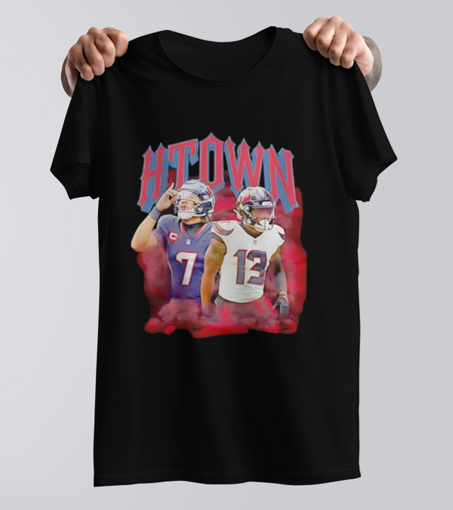 HTOWN CJ Stroud Christian Kirk Houston Football T-Shirt