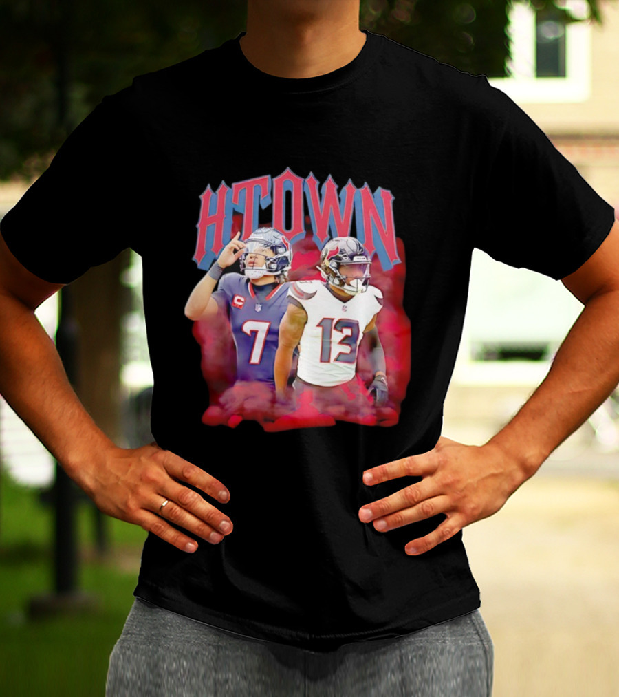 HTOWN CJ Stroud Christian Kirk Houston Football T-Shirt