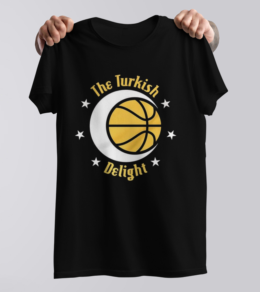 Houston Rockets The Turkish Delight Basketball Crescent Moon And Stars T-Shirt