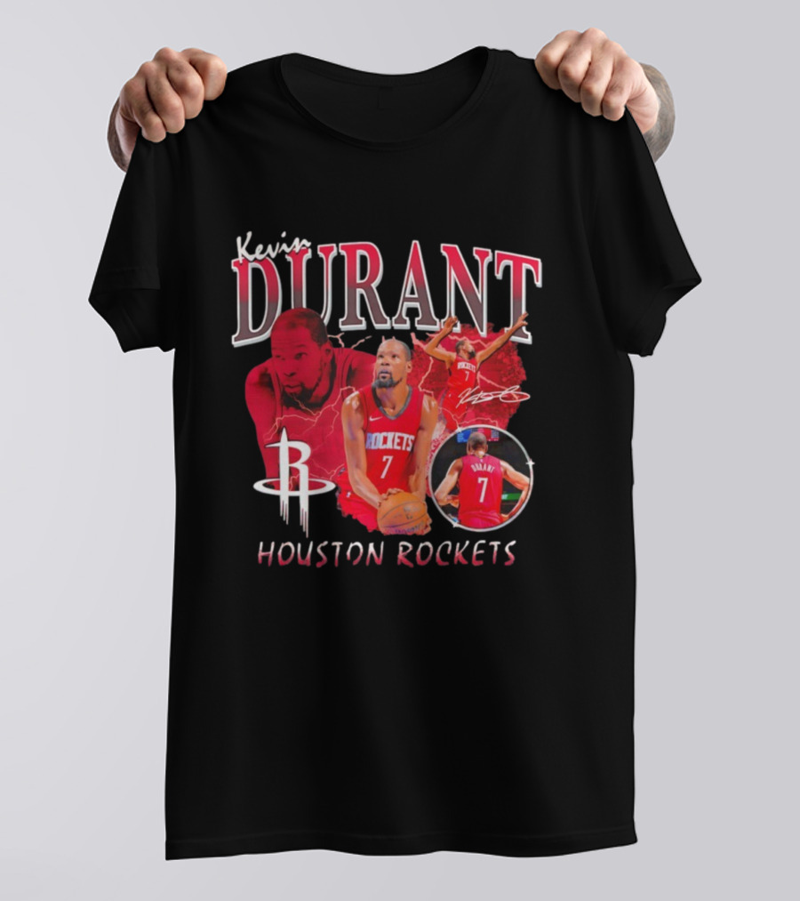 Kevin Durant Rockets 7 Basketball Player Houston T-Shirt
