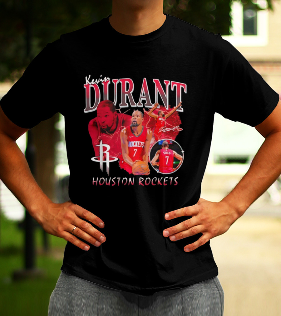 Kevin Durant Rockets 7 Basketball Player Houston T-Shirt