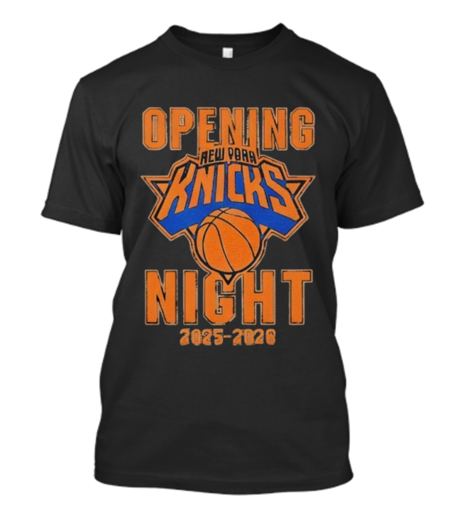 New York Knicks Opening Night 2025-2026 Season Basketball Event T-Shirt