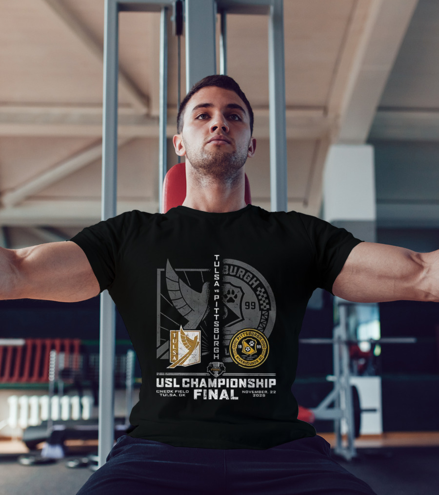 Tulsa Vs Pittsburgh USL Championship Final 2025 T-Shirt