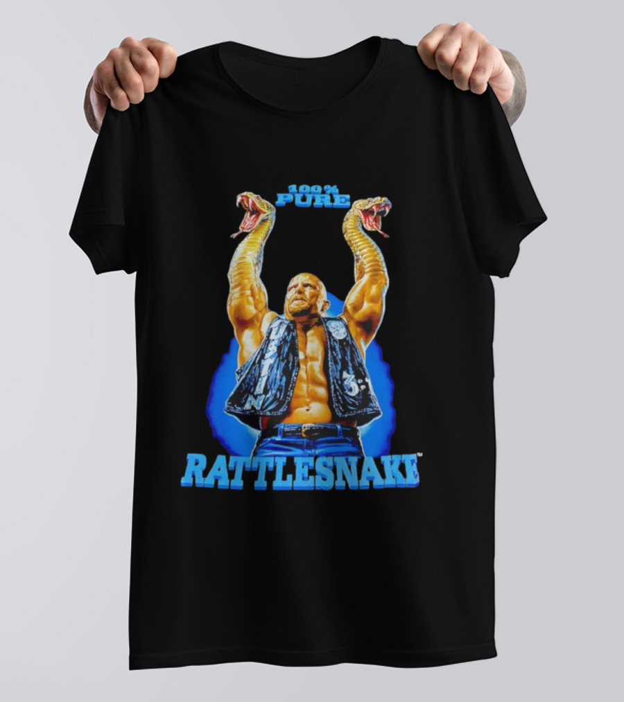 Stone Cold Steve Austin 100% Pure Rattlesnake T-Shirt