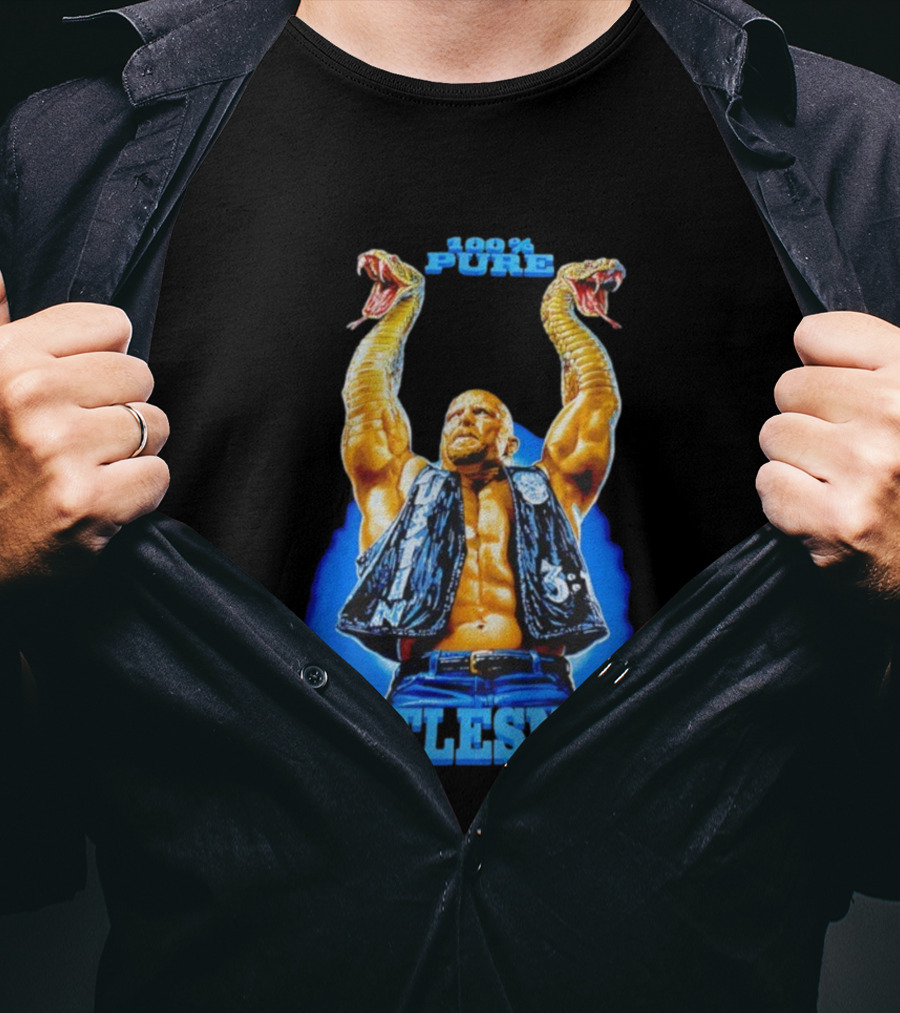 Stone Cold Steve Austin 100% Pure Rattlesnake T-Shirt