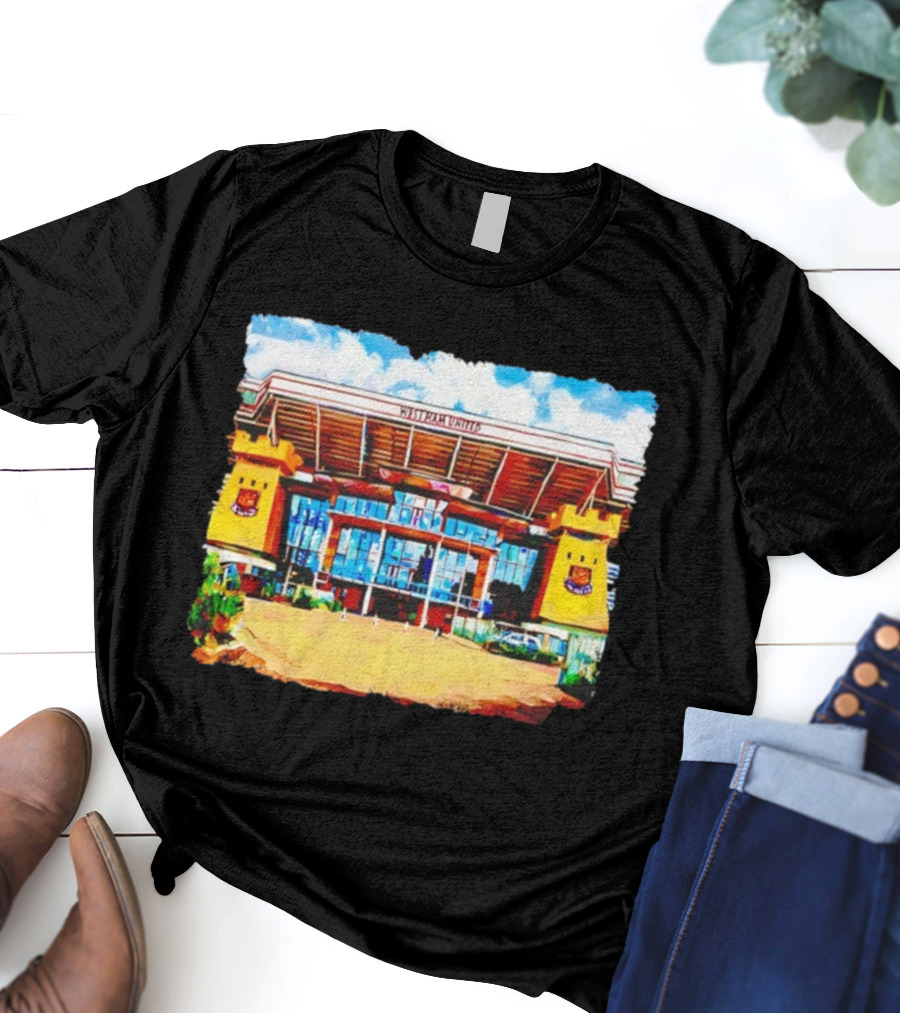 West Ham United Upton Park Stadium Iconic Heritage T-Shirt