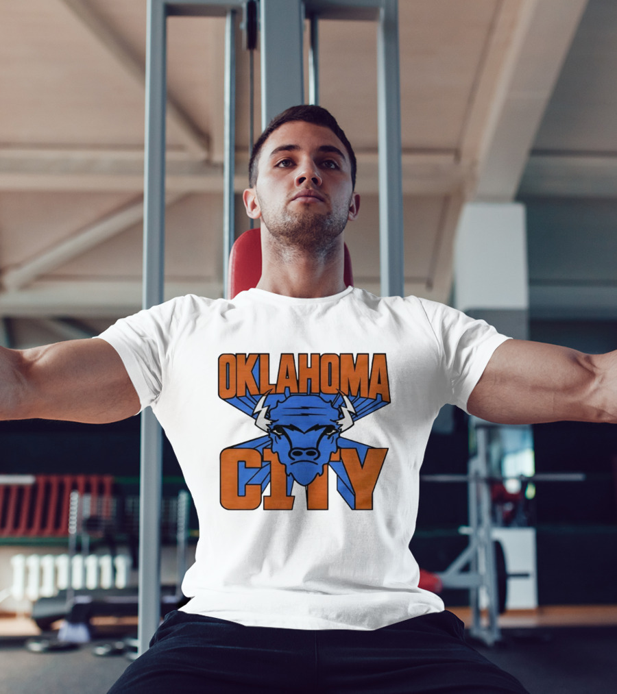 Oklahoma City Thunder Rumble The Bison Basketball Team T-Shirt