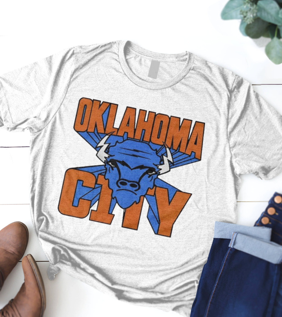 Oklahoma City Thunder Rumble The Bison Basketball Team T-Shirt