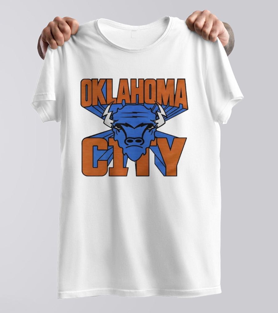 Oklahoma City Thunder Rumble The Bison Basketball Team T-Shirt