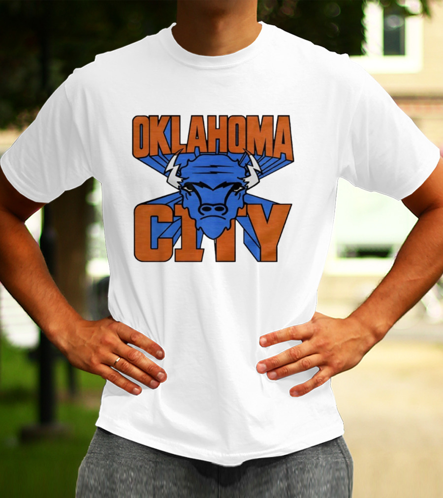 Oklahoma City Thunder Rumble The Bison Basketball Team T-Shirt