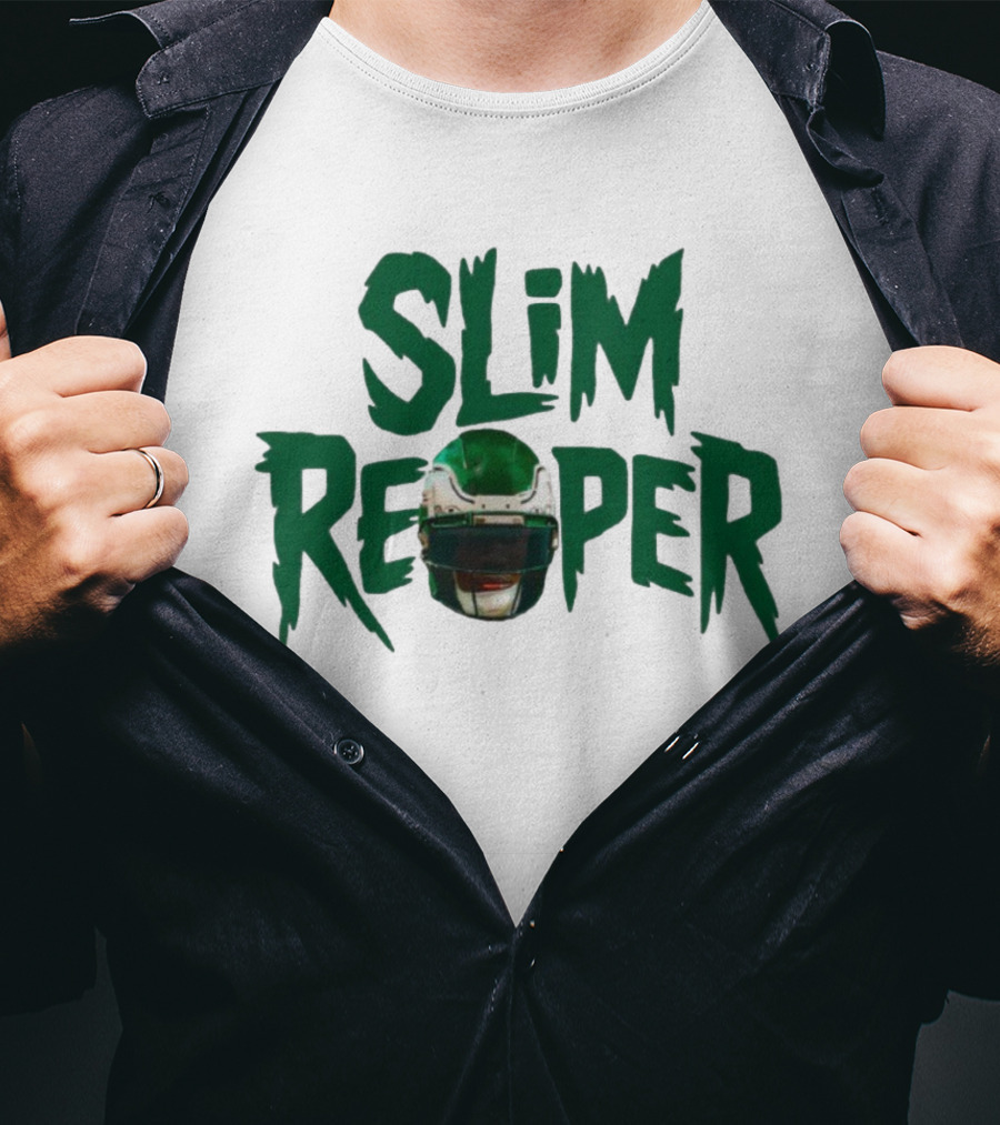 Philadelphia Eagles Slim Reaper Helmet T-Shirt