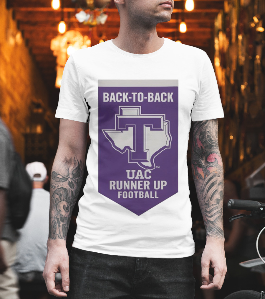 Back To Back UAC Runner Up Football Tarleton State Texans T-Shirt