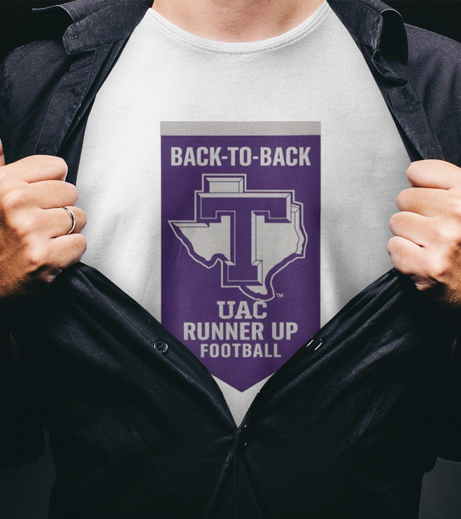 Back To Back UAC Runner Up Football Tarleton State Texans T-Shirt