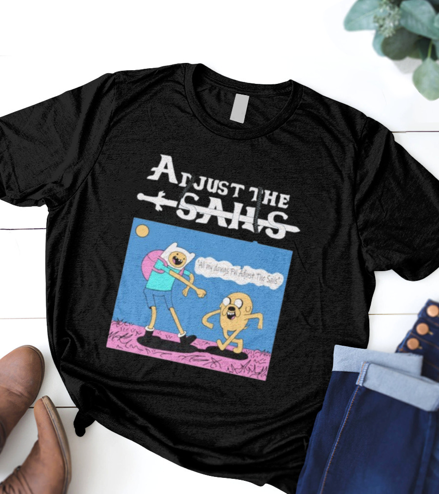 Adjust The Sails All My Dawgs FW Finn X Jake T-Shirt