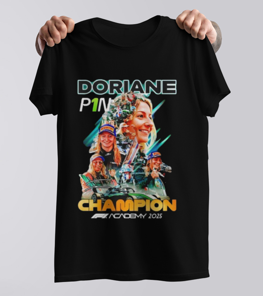 Doriane P1N Champion Racing Icon 2025 T-Shirt