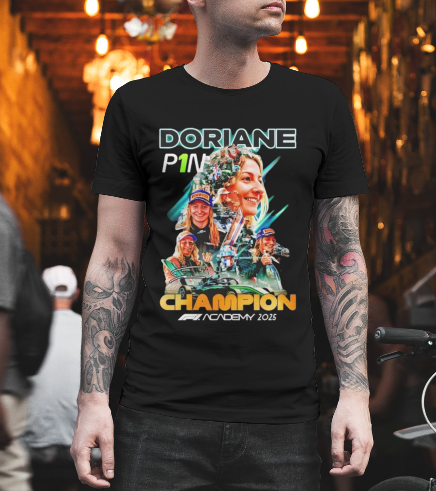 Doriane P1N Champion Racing Icon 2025 T-Shirt
