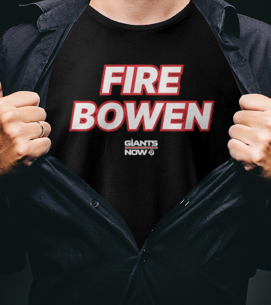 FIRE BOWEN GIANTS NOW T-Shirt