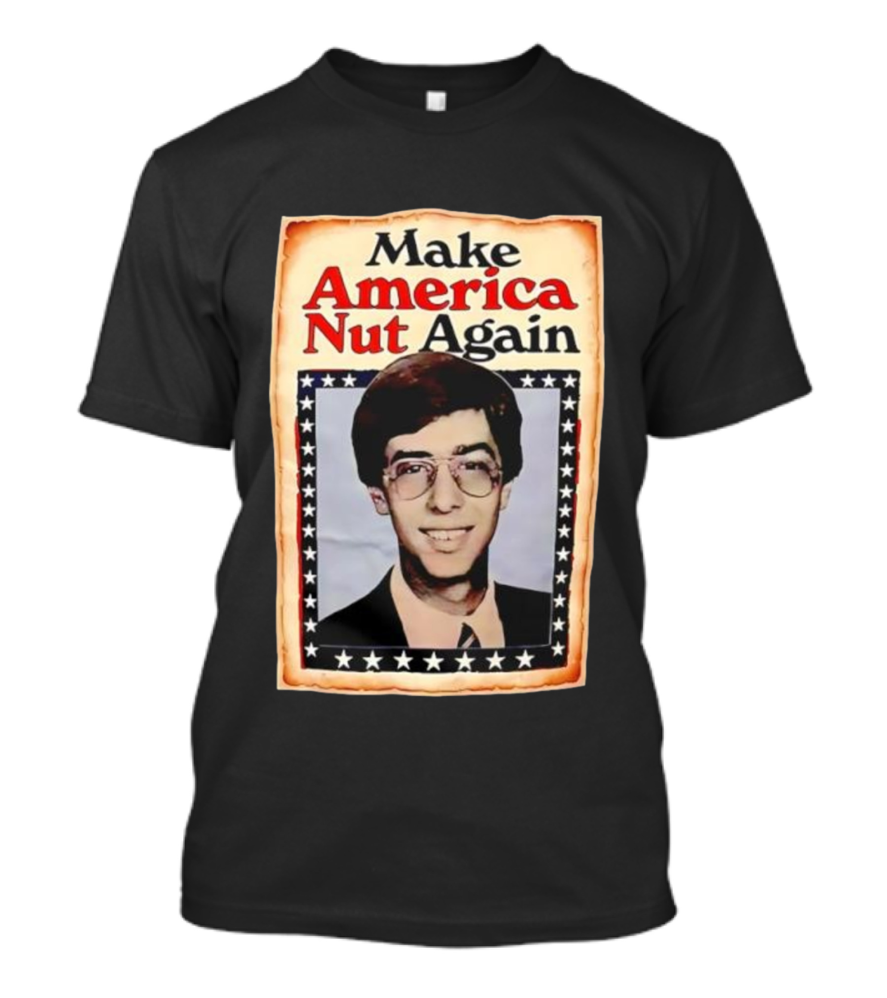 Make America Nut Again Jon Wallach 2028 Campaign T-Shirt